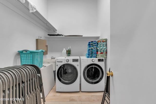 222 Bartley Rd, Jackson, NJ 08527 - laundry area featuring separate washer and dryer
