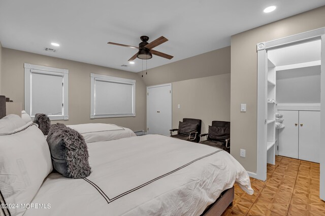 222 Bartley Rd, Jackson, NJ 08527 - bedroom featuring recessed lighting and a ceiling fan