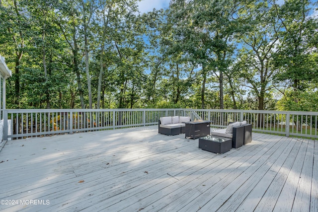 222 Bartley Rd, Jackson, NJ 08527 - deck with an outdoor living space