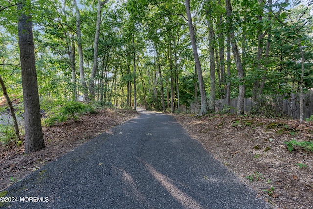 222 Bartley Rd, Jackson, NJ 08527 - view of street featuring a forest view