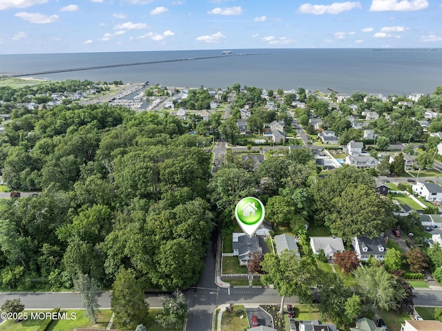 49 Highland Ave, Leonardo, NJ 07737 - view of property location with a large body of water and nearby suburban area
