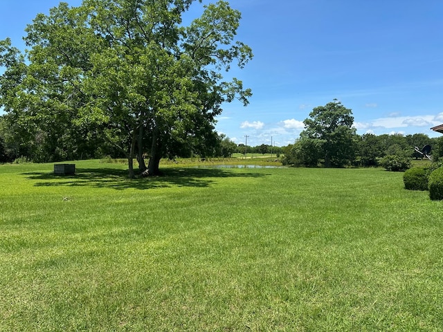 2069 Baker Rd, Coolidge, GA 31757 - view of grassy yard featuring a water view