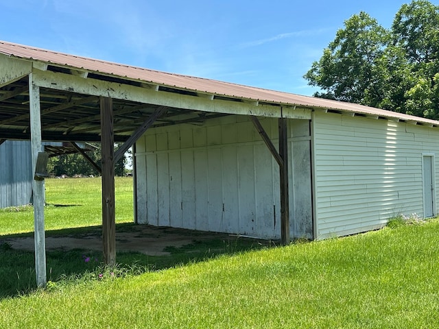 2069 Baker Rd, Coolidge, GA 31757 - view of pole building with a lawn
