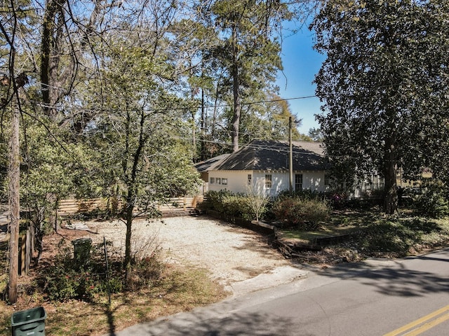 exterior space with driveway