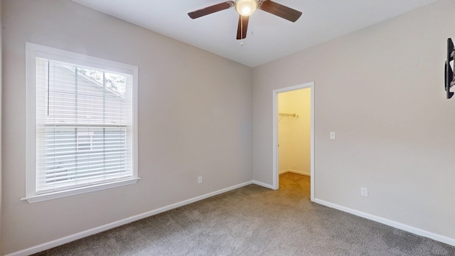 314 Grove Pointe Dr, Thomasville, GA 31792 - unfurnished room with carpet flooring, ceiling fan, and baseboards