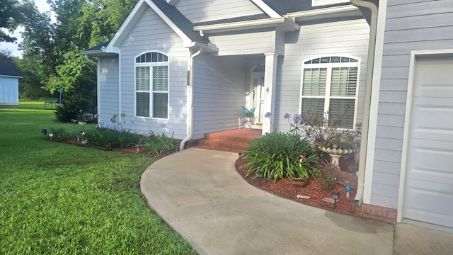 110 Quail Rdg, Ochlocknee, GA 31773 - property entrance featuring a yard