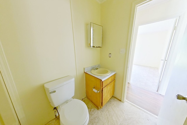 452 Bn Railroad Cir, Boston, GA 31626 - bathroom with tile patterned floors, vanity, and toilet