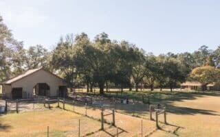 exterior space with an outbuilding and a rural view