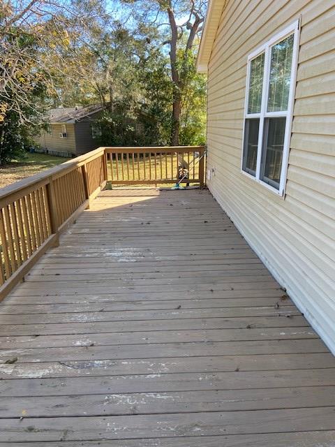 view of deck