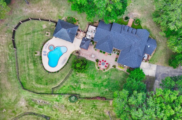 1017 Rowland Rd, Boston, GA 31626 - bird's eye view of a pool area