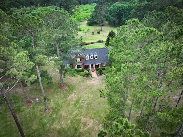 1017 Rowland Rd, Boston, GA 31626 - aerial view of property and surrounding area featuring a heavily wooded area