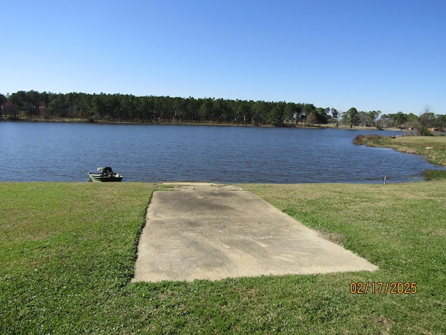 property view of water