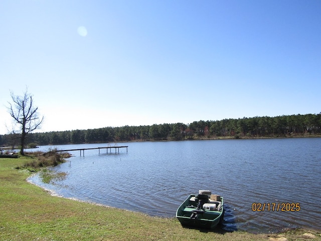 property view of water