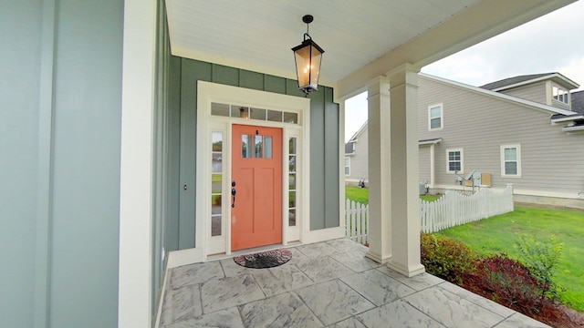 view of property entrance