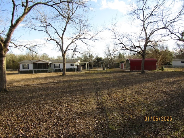 view of yard