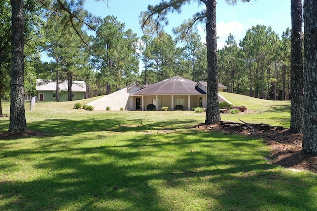 6715 Stewart Rd, Ochlocknee, GA 31773 - view of green lawn