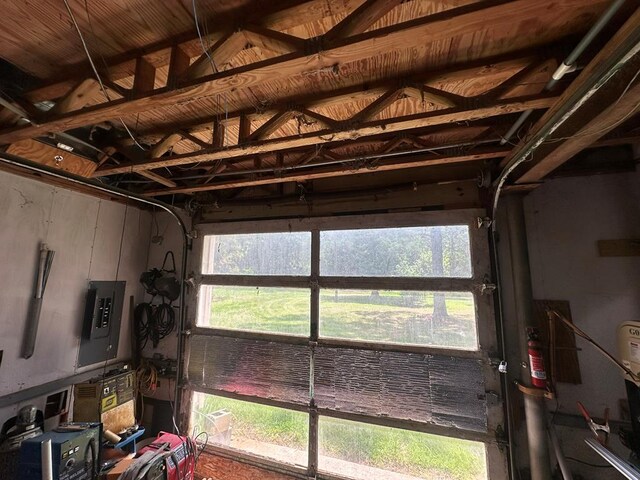 6715 Stewart Rd, Ochlocknee, GA 31773 - garage with electric panel