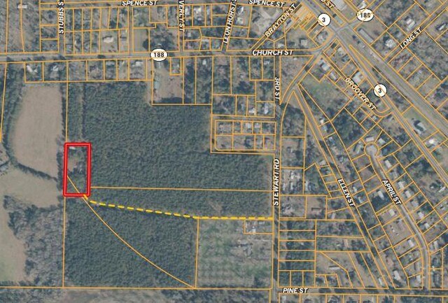 6715 Stewart Rd, Ochlocknee, GA 31773 - aerial view of property's location