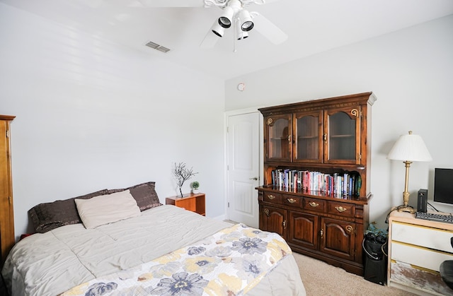 351 Virginia Cir, Cairo, GA 39828 - bedroom with carpet flooring and a ceiling fan