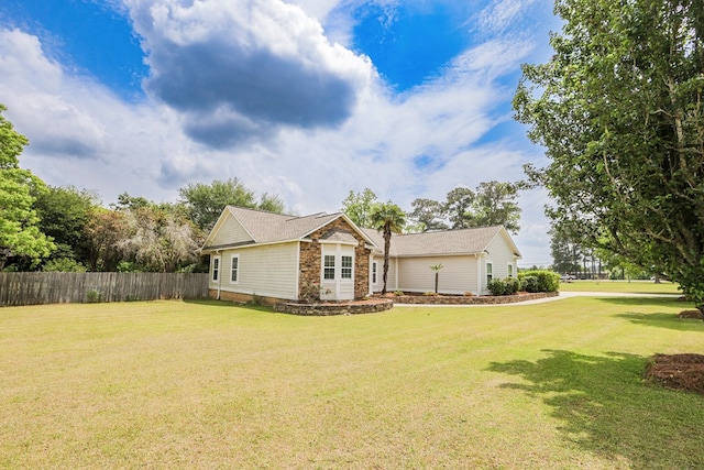 351 Virginia Cir, Cairo, GA 39828 - view of home's exterior featuring stone siding