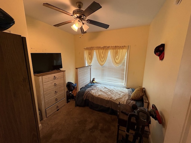 3794 Pine Park Rd, Cairo, GA 31778 - bedroom with a ceiling fan and carpet