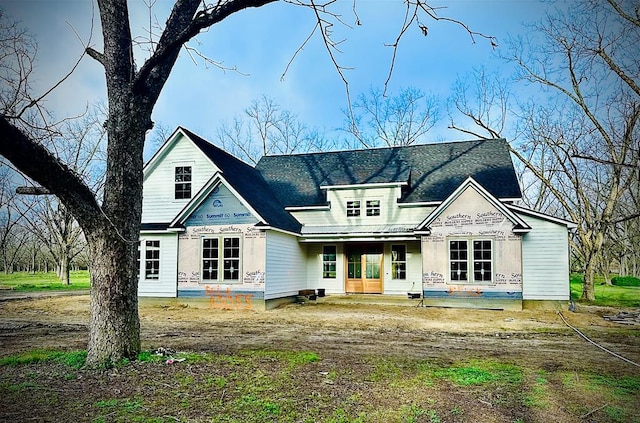 view of rear view of house