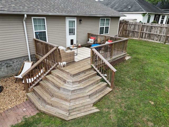 106 Hayden Way, Thomasville, GA 31792 - wooden deck with stairway
