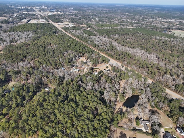 aerial view with a view of trees