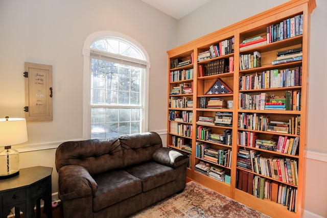 view of sitting room