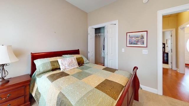 139 Summercreek Cv, Thomasville, GA 31792 - bedroom with a closet and carpet floors
