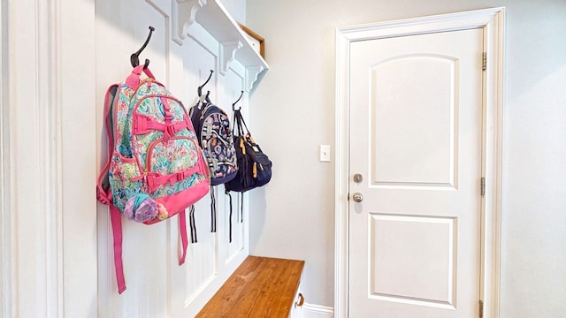 view of mudroom