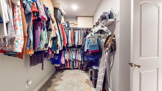 view of spacious closet