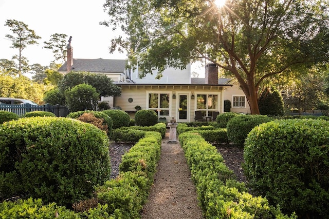 view of back of house