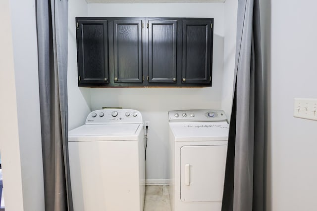 351 Plantation Ln, Thomasville, GA 31757 - laundry area with washer and dryer and cabinet space
