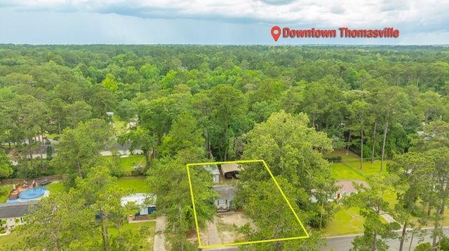 1216 Oriole Dr, Thomasville, GA 31792 - view of property location featuring a forest and property boundaries highlighted