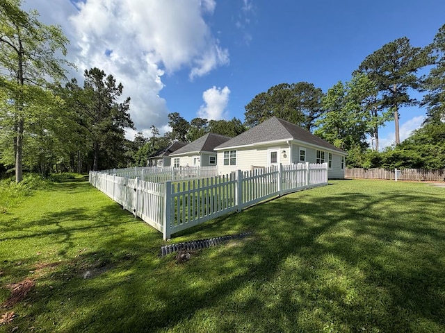 view of back of property