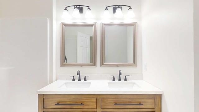 712 Young St, Thomasville, GA 31792 - bathroom with double vanity