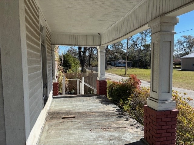 view of patio