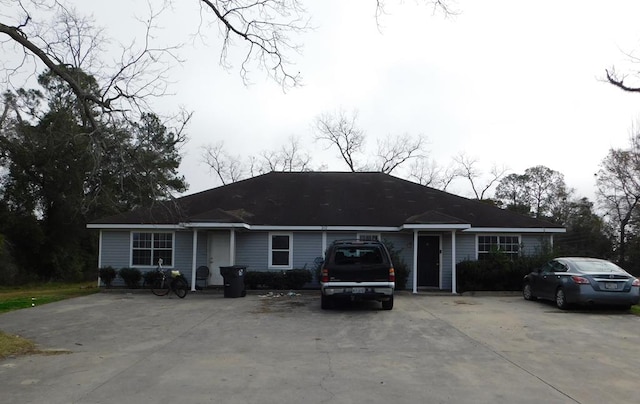 view of ranch-style home