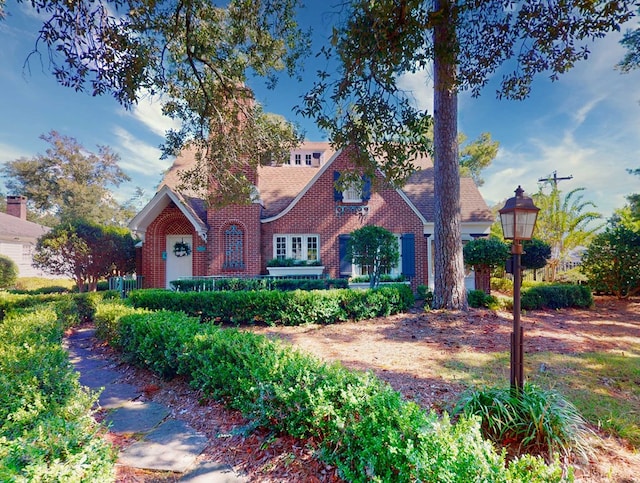 view of english style home