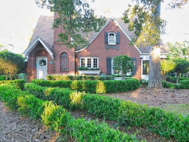 view of tudor house