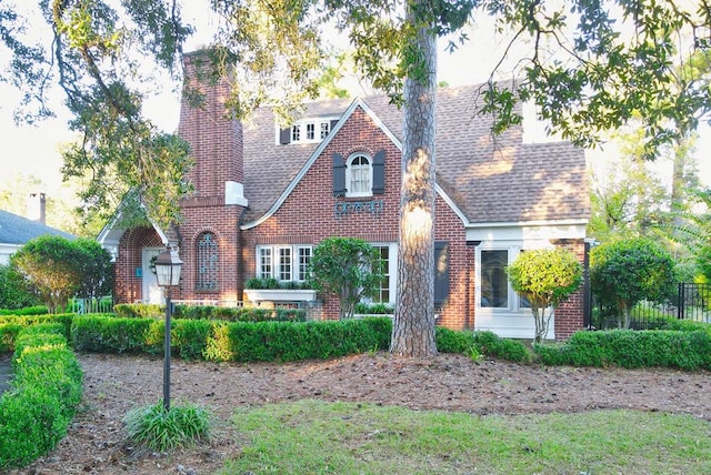 view of tudor house