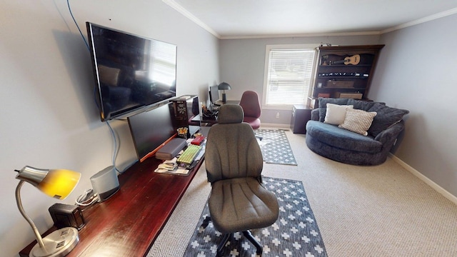 303 Glenwood Dr, Thomasville, GA 31792 - living area featuring ornamental molding and baseboards