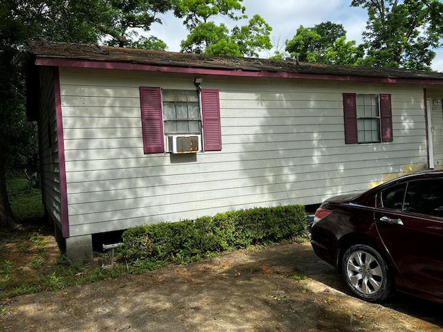 view of side of property