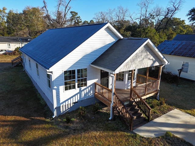 40 Beacon St, Camilla, GA 31730 - view of front of home with stairs