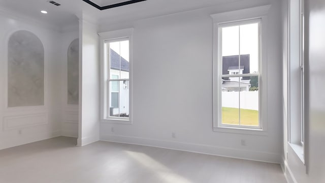 347 Madison Grv, Thomasville, GA 31757 - unfurnished room with baseboards and recessed lighting