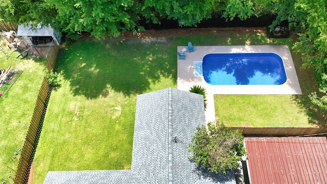 193 E Live Oak Cir, Thomasville, GA 31792 - drone / aerial view of a pool