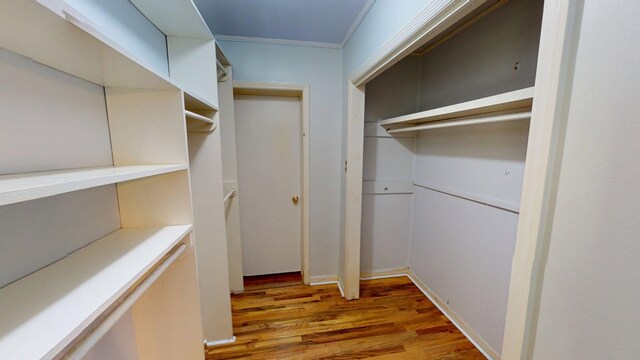 610 Partridge Dr, Thomasville, GA 31792 - spacious closet featuring wood finished floors