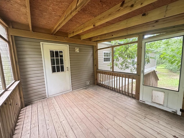 3024 Willow St, Ochlocknee, GA 31773 - unfurnished sunroom with plenty of natural light