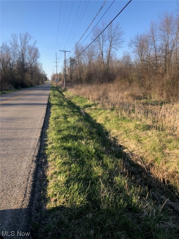 view of road